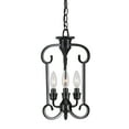 thumbnail image 1 of Ione 3-Light Black Foyer Pendant, 1 of 4