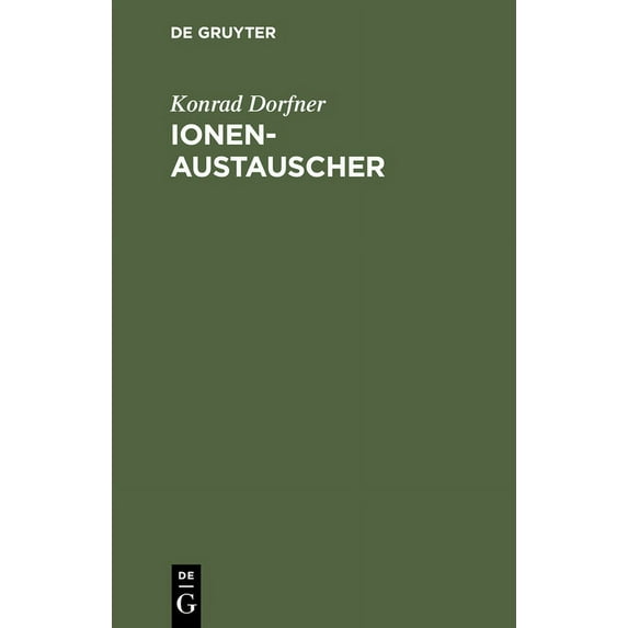 Ionenaustauscher, (Hardcover)