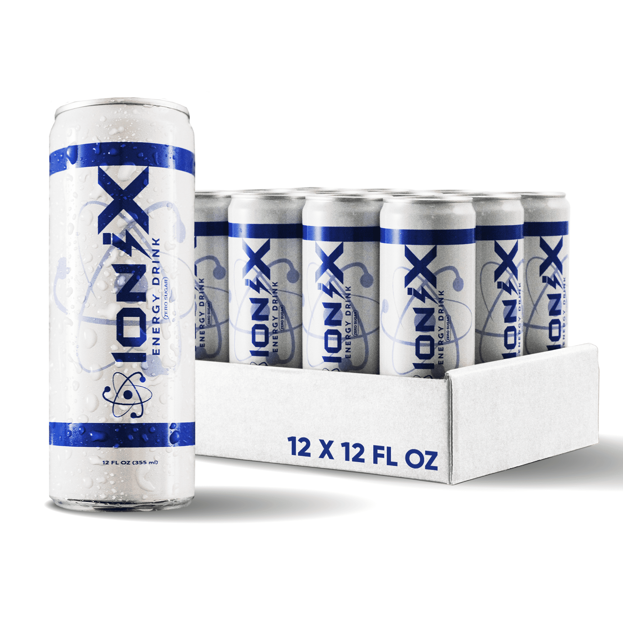IoniX Zero Sugar Energy Drink 12ozx 12pk