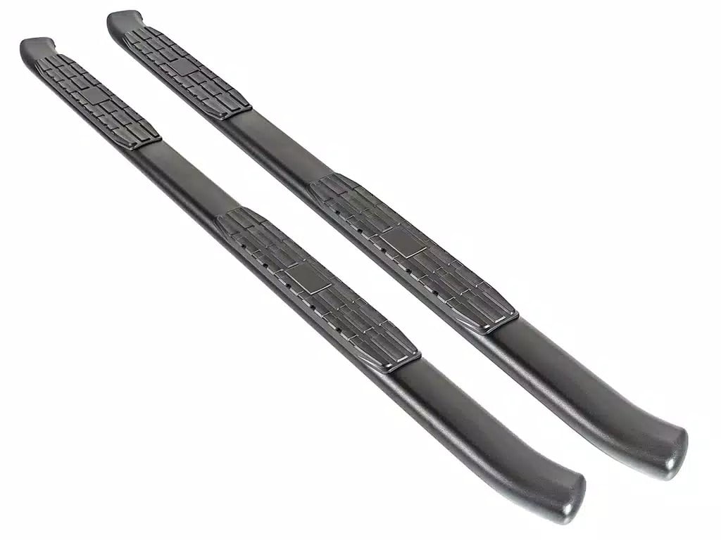 Ionic 4" Curved Black Nerf Bars Compatible with 19992016 Ford