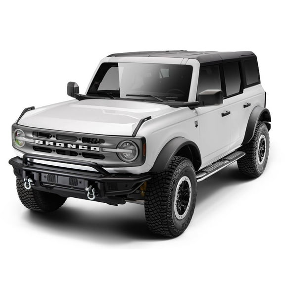 Ionic 5" Stainless Curved Nerf Bars Fit 21-25 Bronco 4Dr, 22-25 Bronco Raptor