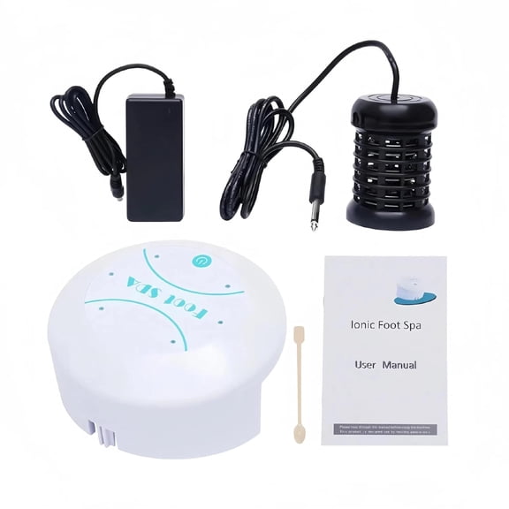 Ionic Detox Foot Bath Machine, 30 Min Timed Portable Low Noise Foot Spa Detox Device,110-220V