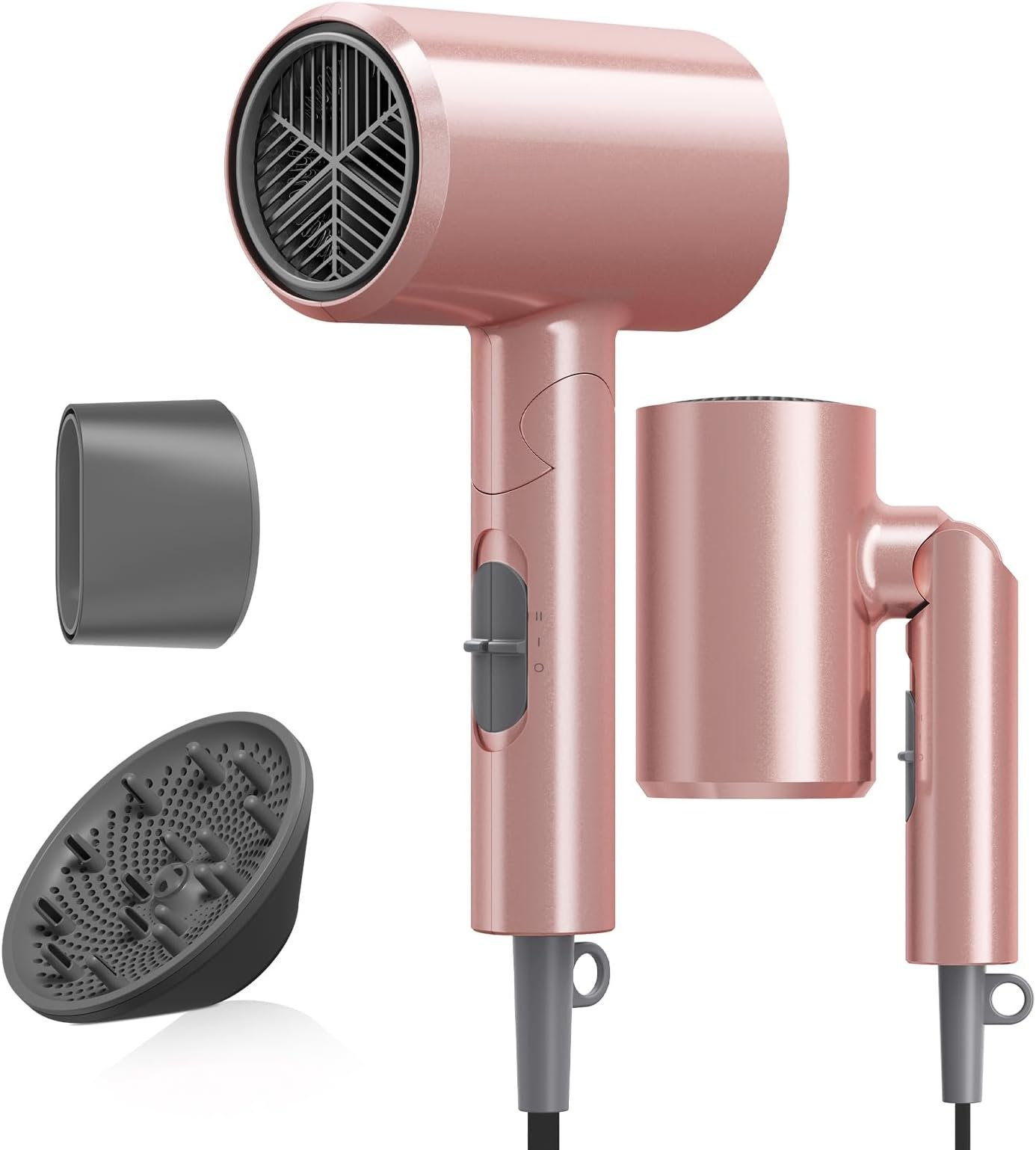 Diffuser Drying Ionic Diffuser Hair Dryer for Curly Hair, 1875W Drying Blow Dryer with ...