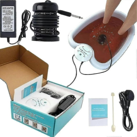 Ionic Foot Spa Detoxify And Cleanse At Home - Ionic Detox Foot Spa Machine To Detoxify Your Body And