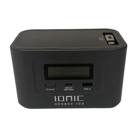 Ionic GenBox 100 Portable Power Bank | USB-C PD 100W with LiFePO4 Battery