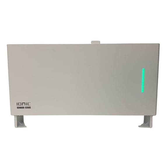 Ionic GenBox 1200S | 1200W Slim Battery Backup with Sub-20ms UPS for Essential Appliances