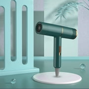 Ionic Hair Dryer,Hair Dryer With Diffuser,Portable Lightweight Blow Dryer, Fast Drying Negative Ion Hairdryer Blowdryer with Diffuser and Concentrator Nozzle for Home & Travel