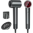 thumbnail image 1 of Ionic Hair Dryer with Diffuser for Fast Drying and Constant Temperature Control Gray, 1 of 6