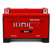 Ionic Lithium 12V S4 | 500 CA | LiFePO4 Starter Battery + Bluetooth