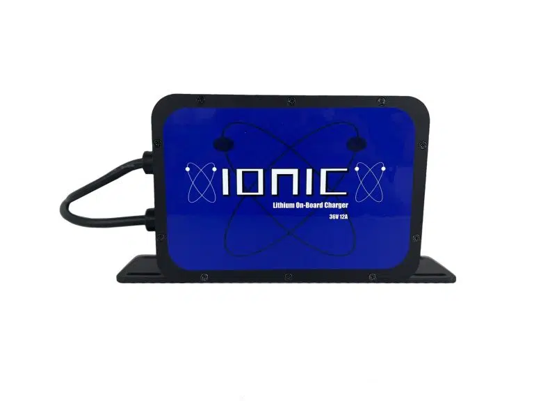 Ionic Lithium LiFePO4 36V 12A Golf Cart Battery Charger