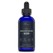 Ionic Magnesium Drops 440 mg- 4oz 48 Servings Solar-Evaporated Concentrate from Utah s Great Salt Lake | Liquid Magnesium Supplement for Vitality & Hydration Support - Muscle, Bone & Nerve Function