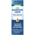 thumbnail image 1 of Ionic Magnesium Liquid Drops | 200mg | 4 fl oz | with Electrolytes & Trace Minerals | by Nature's Truth, 1 of 8
