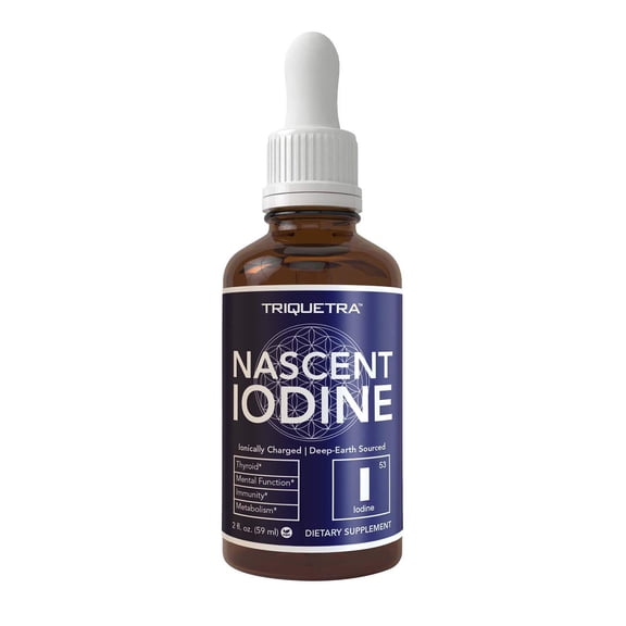 Triquetra Health Ionic Nascent Iodine Liquid Supplement