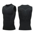 thumbnail image 1 of Ionic Shaping Vest Guys Men's Chest Gynecomastia Compression Top To Build A Perfect Body, 1 of 4