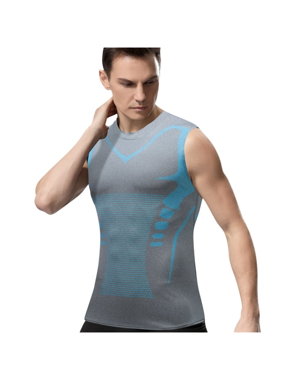 Ionic Shaping Vest Guy Men Chest Gynecomastia Top Build Body