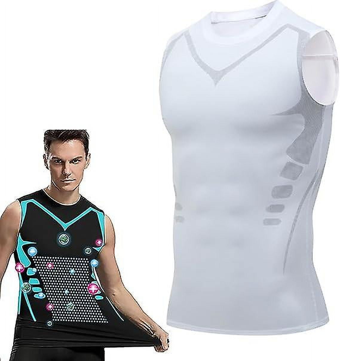 Ionic Shaping Vest, Men Body Shaper, 2023 New Version Ionic Shaping