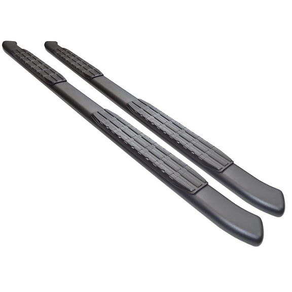 Ionic 4" Curved Black Nerf Bars Fit 2019-2026 Dodge Ram 1500 Crew Cab