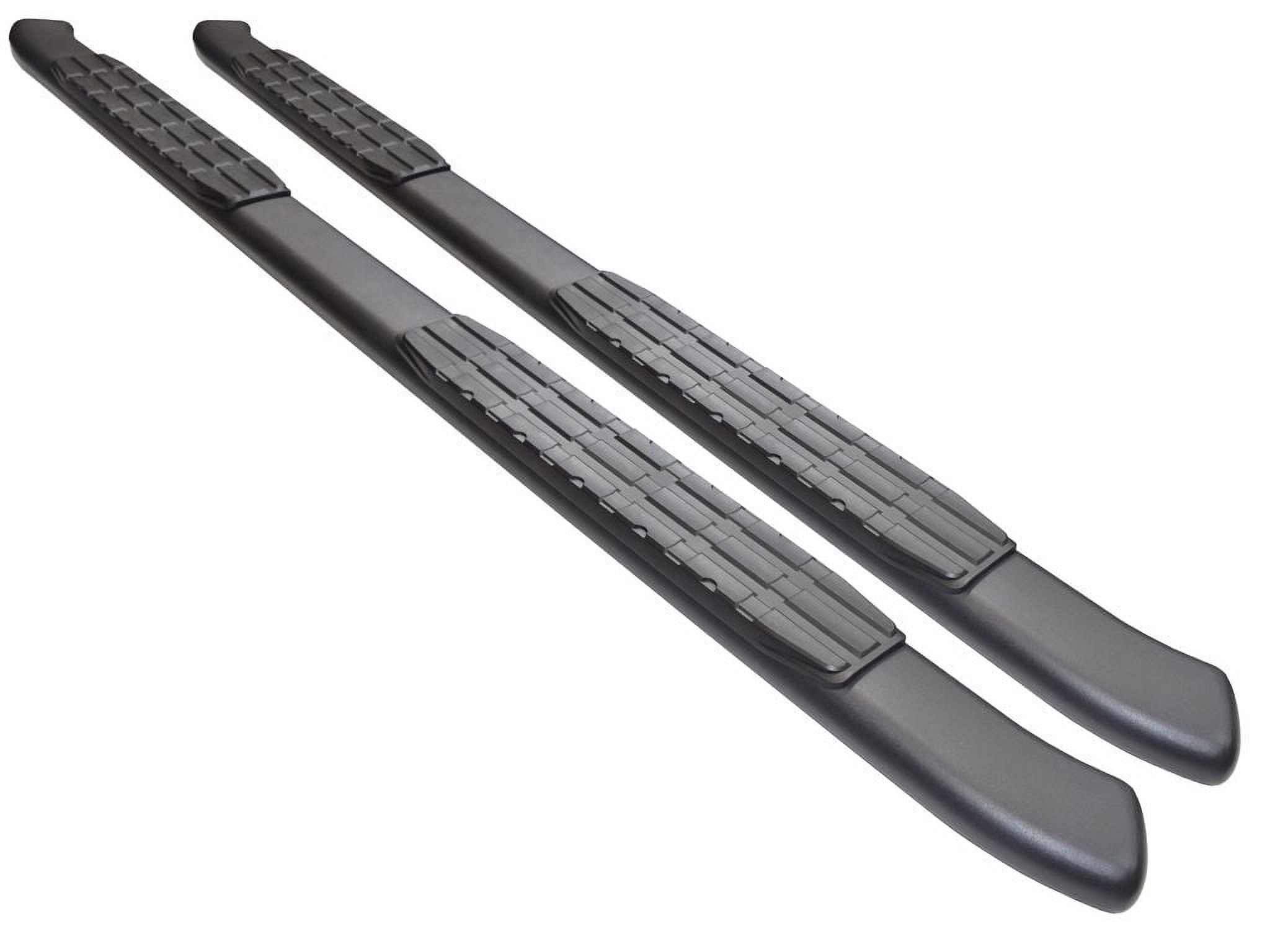 Ionic 4" Curved Black Nerf Bars Fit 2022-2026 Toyota Tundra CrewMax