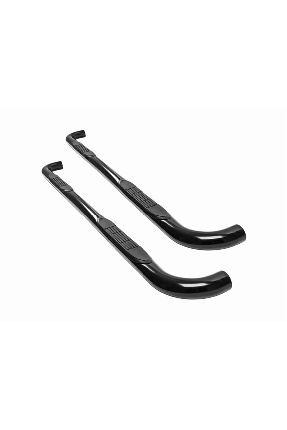 by RealTruck Pro Series 3" Black Nerf Bar Side Steps Compatible with 2004-2015 Nissan Titan King Cab