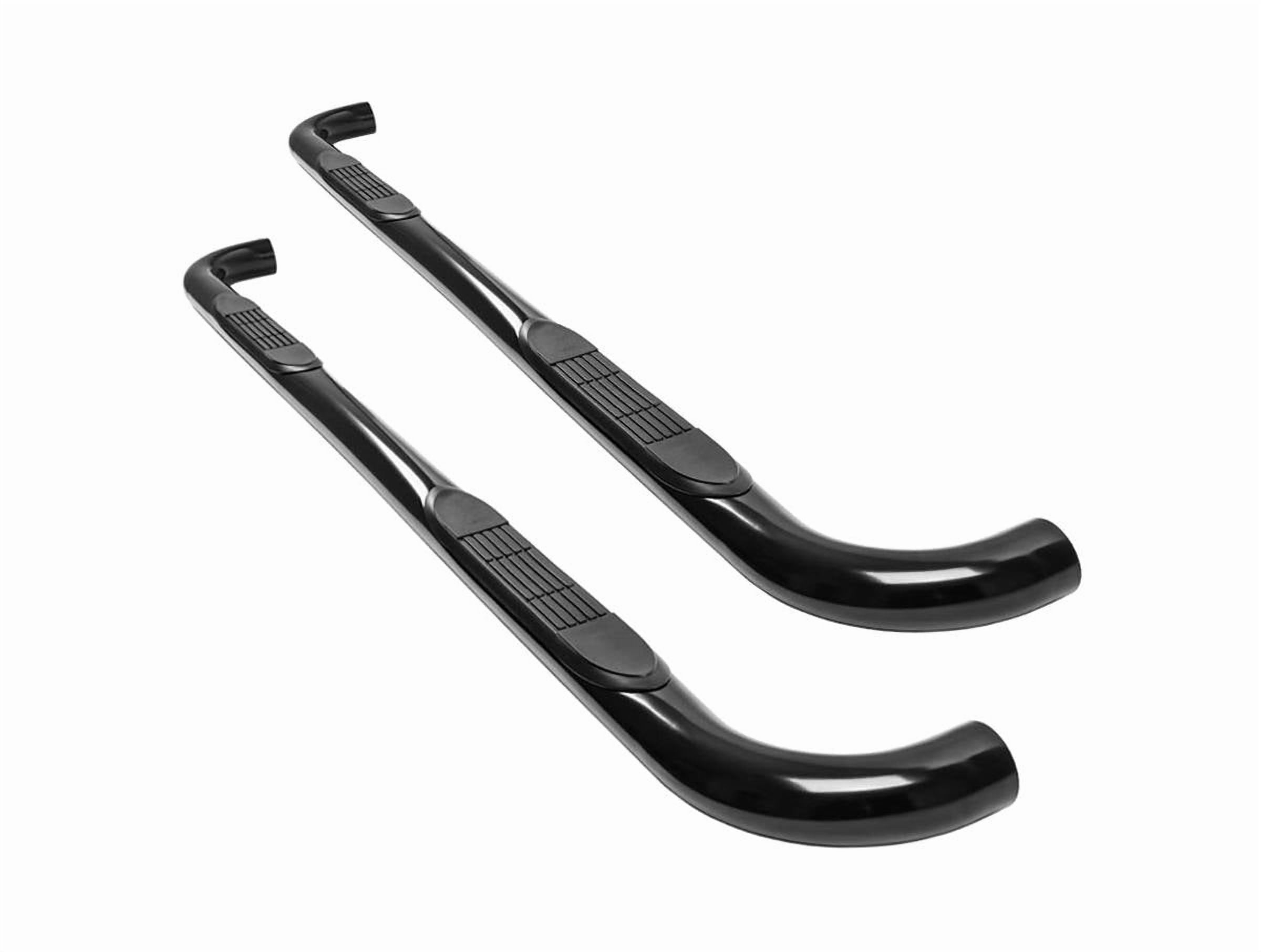 Ionic by RealTruck Pro Series 3" Black Nerf Bar Side Steps Compatible with 2015-2017 Ford F-150 Supercab 2017 Ford Super Duty F-250 F-350