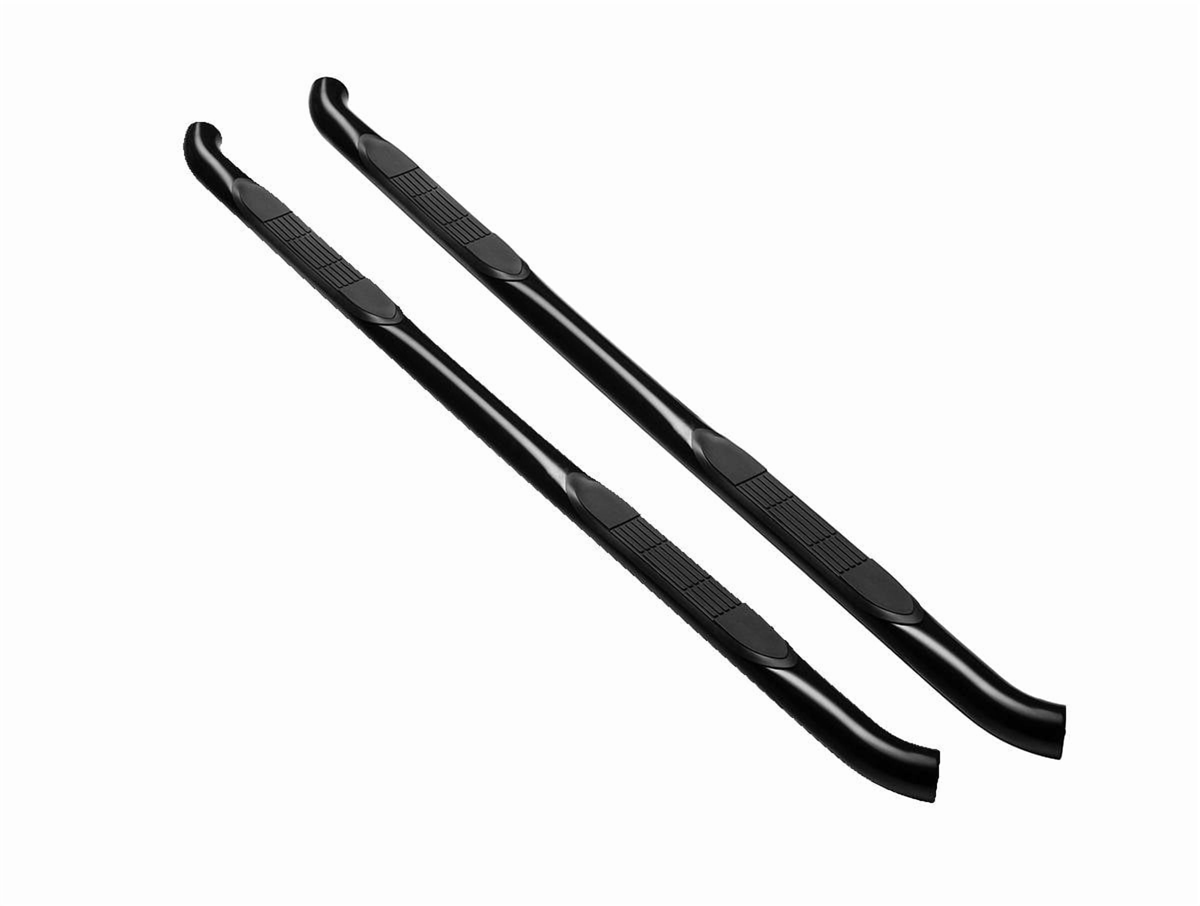 Ionic by RealTruck Pro Series 3" Black Nerf Bars Compatible with 2005-2017 Frontier Crew Cab