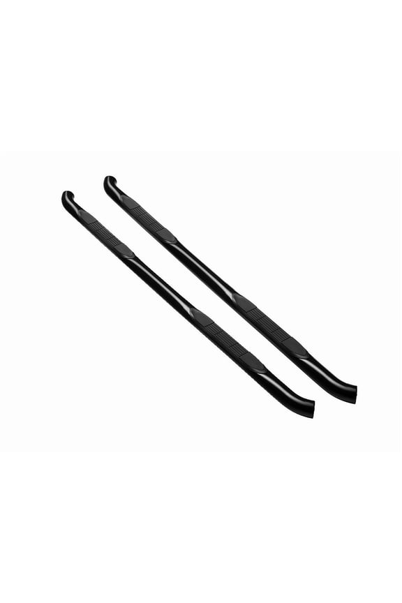by RealTruck Pro Series 3" Black Nerf Bars Compatible with 2005-2017 Frontier Crew Cab