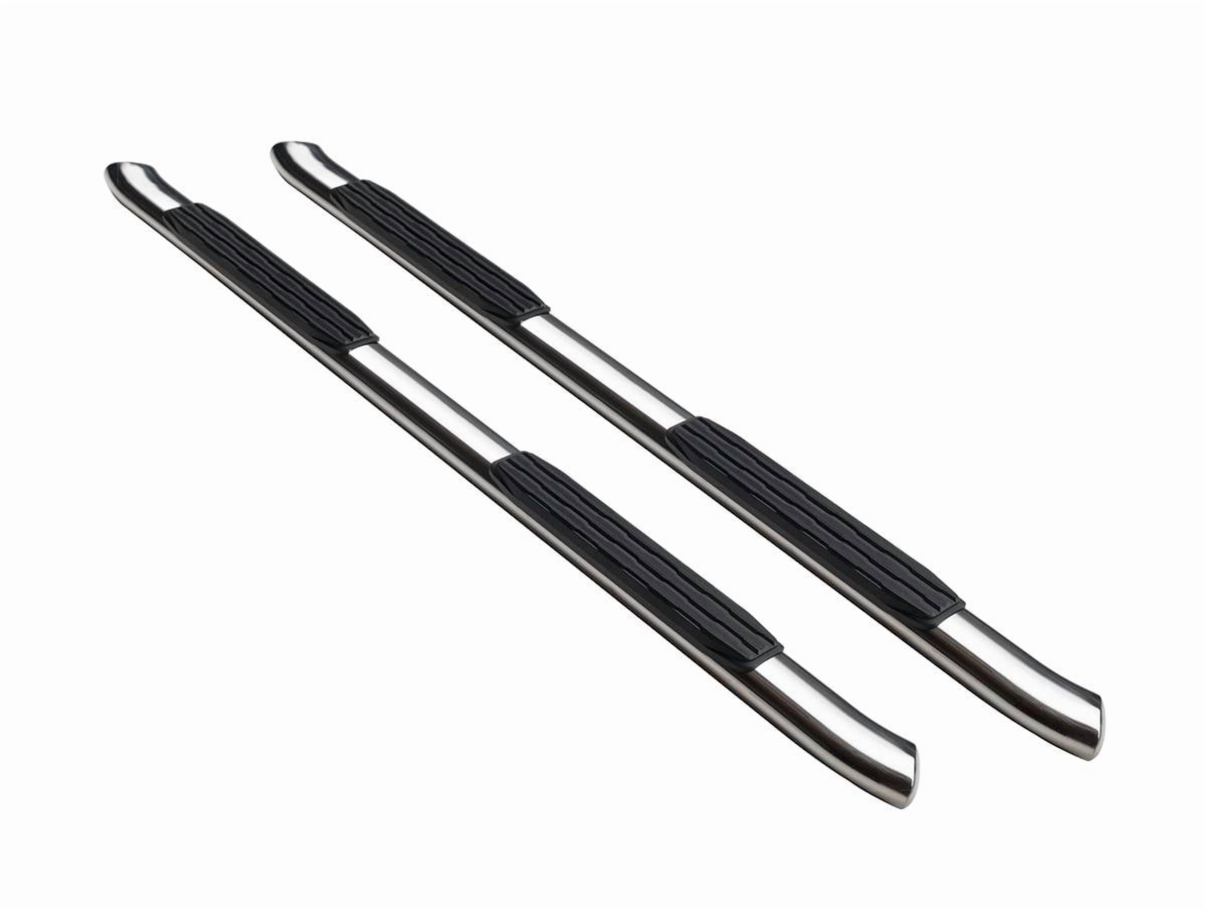 Ionic by RealTruck Pro Series 5" Stainless Curved Nerf Bars Compatible with 2009-2014 Ford F150 SuperCab