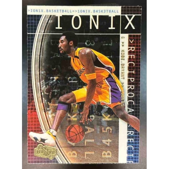 Upper Deck Ionix Base Reciprocal Kobe Bryant Los Angeles Lakers R25 Basketball Card