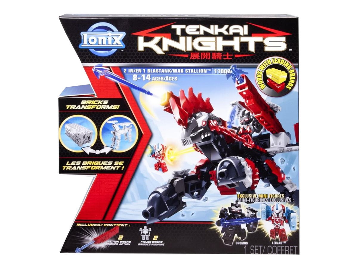 Ionix Tenkai Knights 2 in 1 BlasTank War Stallion Play Set Walmart