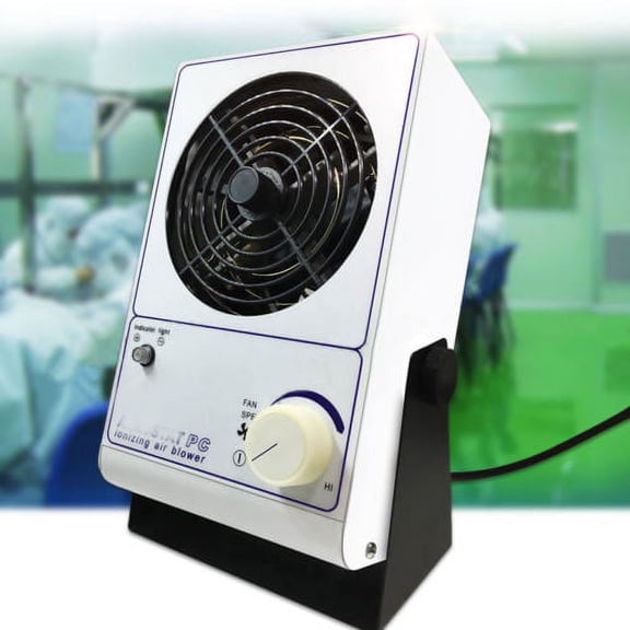 Ionizing Air Blower Fan Anti Electrostatic Ion Blower Anti-Static Ionizer ESD Static Electricity Electrostatic Elimination Eliminator Fan 110V