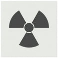 thumbnail image 1 of Ionizing Radiation Radioactive Trefoil Symbol DIY Cookie Wall Craft Stencil - 3.5 Inch, 1 of 5