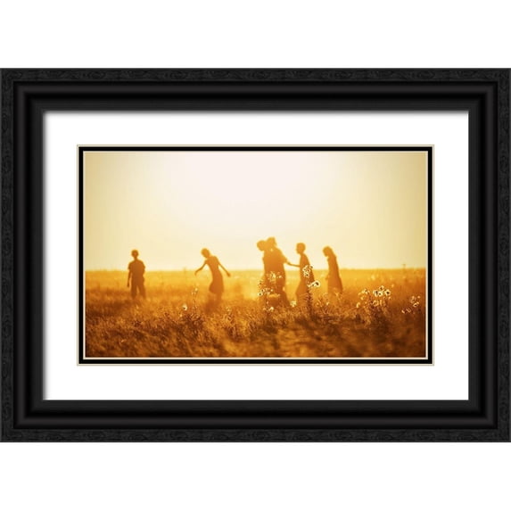 Ionut, Olari 14x10 Black Ornate Wood Framed with Double Matting Museum Art Print Titled - ***