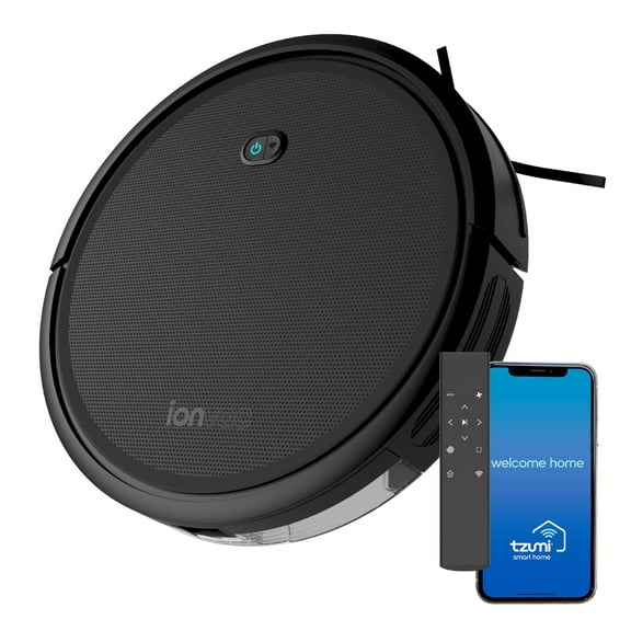 Ionvac SmartClean 2000 Robovac, Multi-Surface Pet-Friendly Smart Mapping Robot Vacuum Cleaner with Wi-Fi and App/Remote Control, Model #7687