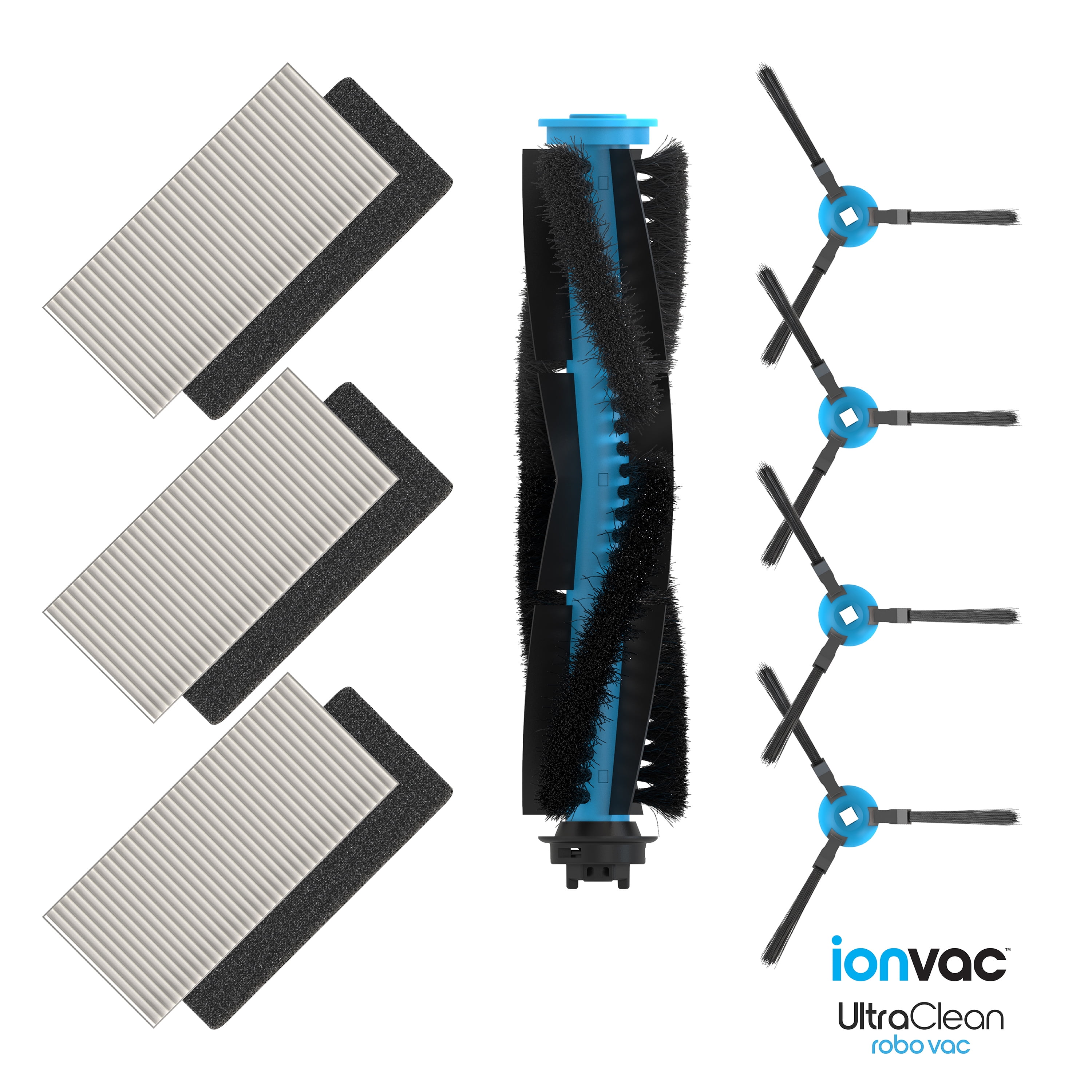 Ionvac UltraClean Robovac Filter and Brush Replacement Kit