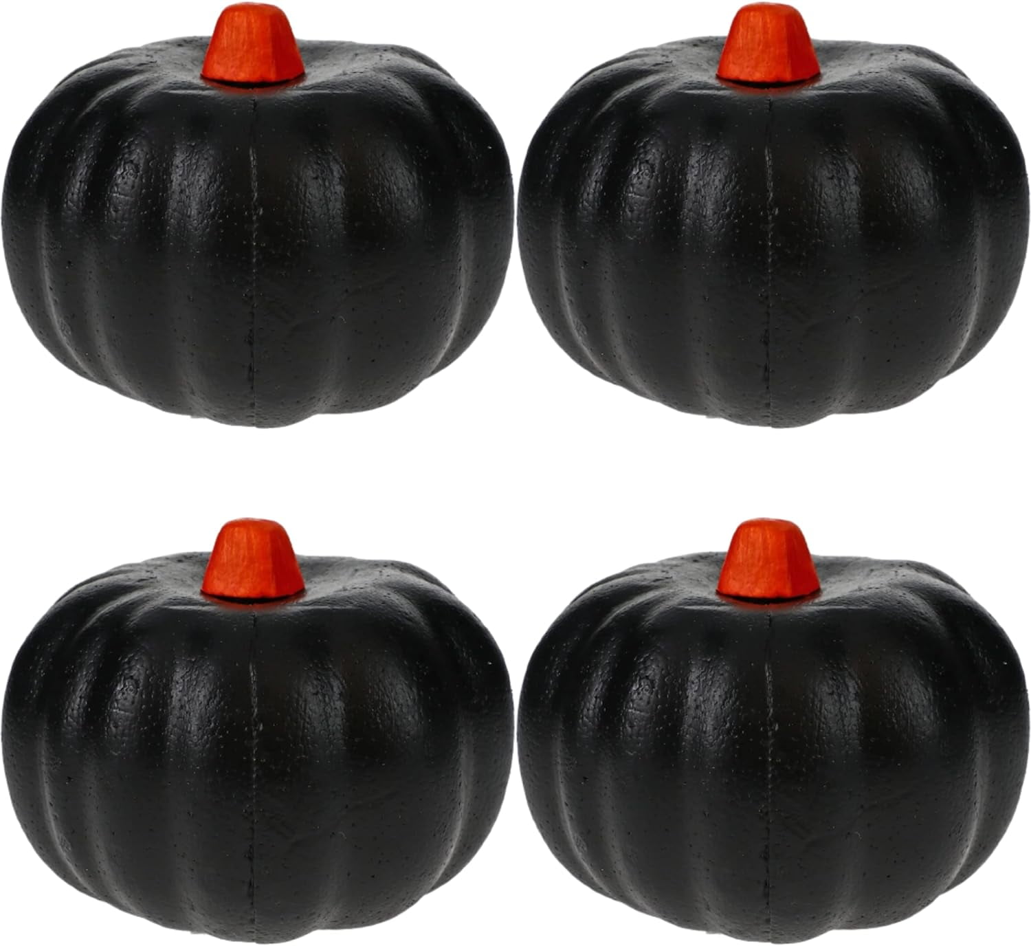 Ios Autumn And Carvable Foam Pumpkins Black, 5.5X4.5 In. Bundle ...