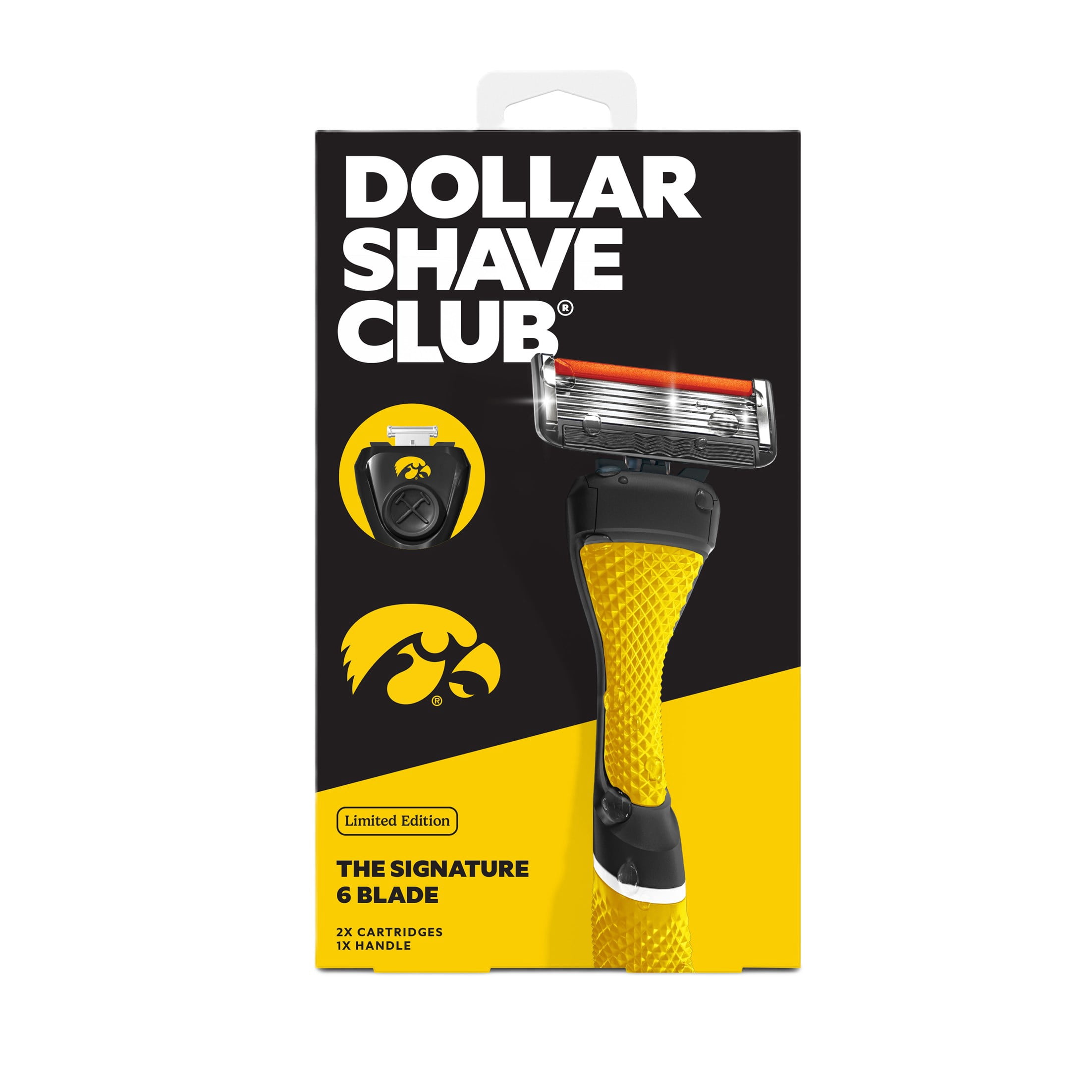Dollar Shave Club Iowa 6-Blade Razor Starter Set