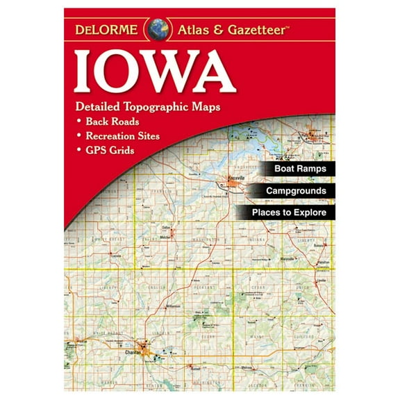 Iowa Atlas & Gazetteer Universal Map