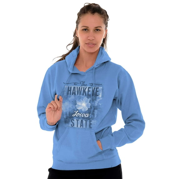Iowa Cute State Flower Souvenir Hoodie Sweatshirt Women Brisco Brands X