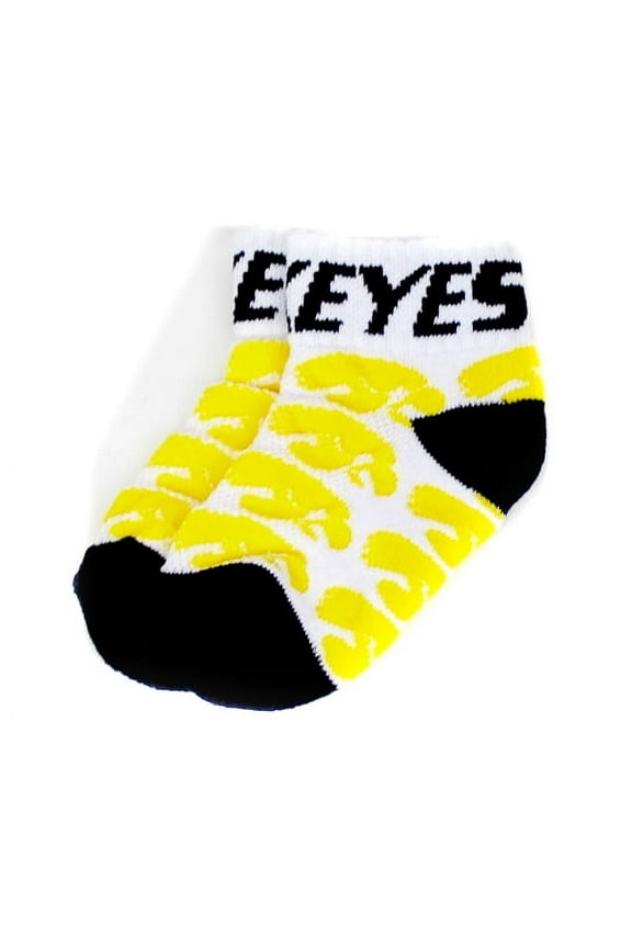 Iowa Hawkeye Baby Quarter Sock - Donegal Bay - Unisex - Infant - Quarter