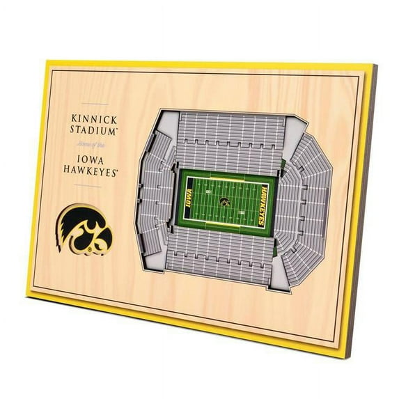 Iowa Hawkeyes 3D StadiumViews Desktop Display