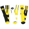 thumbnail image 1 of Iowa Hawkeyes 3 Piece Sport Performance Socks Bundle - Donegal Bay - Unisex - One Size - Crew, 1 of 1