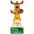 thumbnail image 1 of Iowa Hawkeyes 31'' Santa Stack Leaner, 1 of 1
