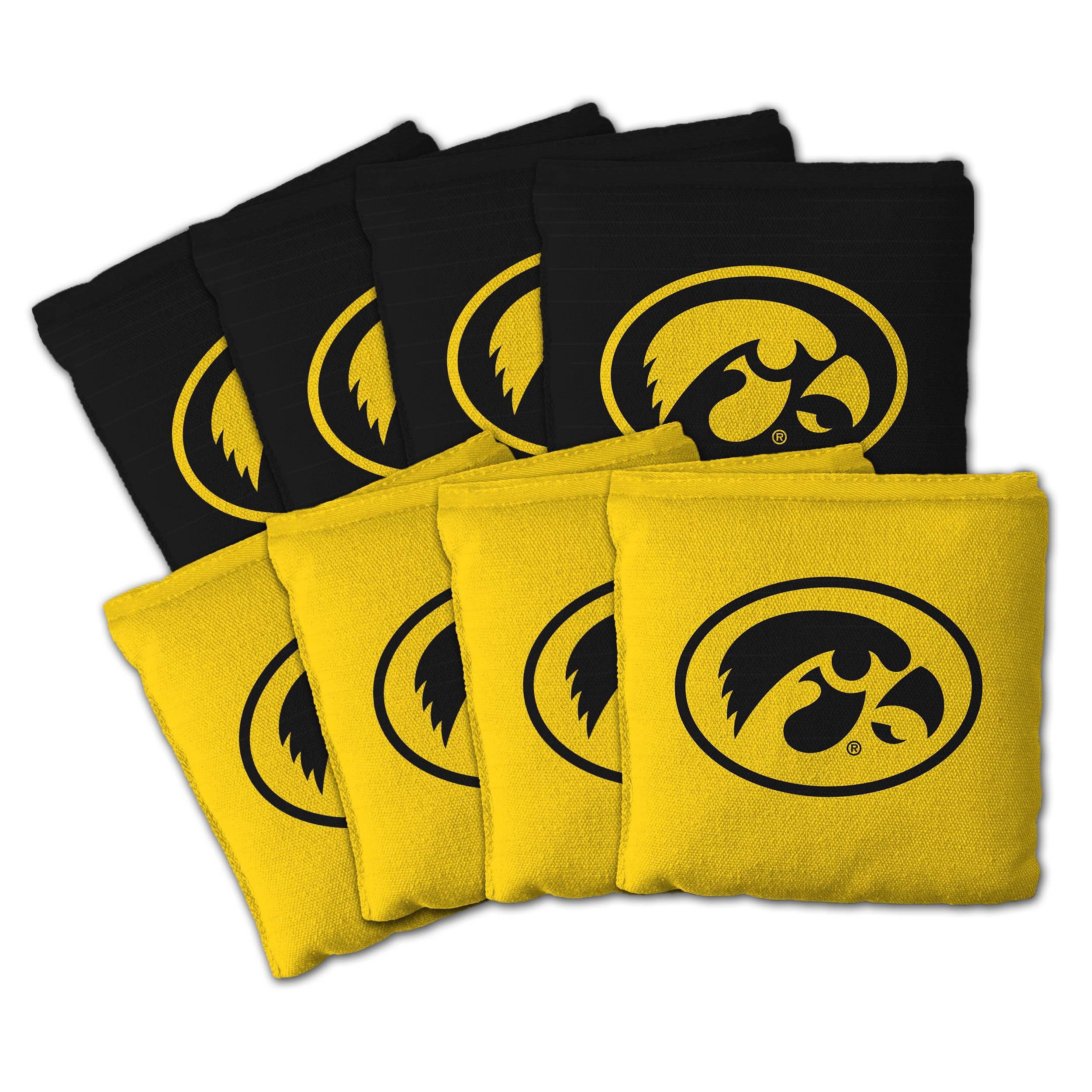 Iowa Hawkeyes 8pk Licensed Cornhole Bags