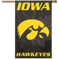 thumbnail image 1 of Iowa Hawkeyes Applique Banner Flag, 1 of 4