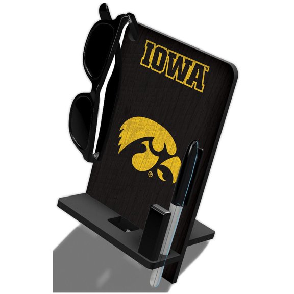 Iowa Hawkeyes Four in One Desktop Phone Stand