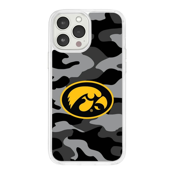 Iowa Hawkeyes HD Phone Case Compatible with Apple iPhone 12 Pro Max (Camo) by Affinity Bands
