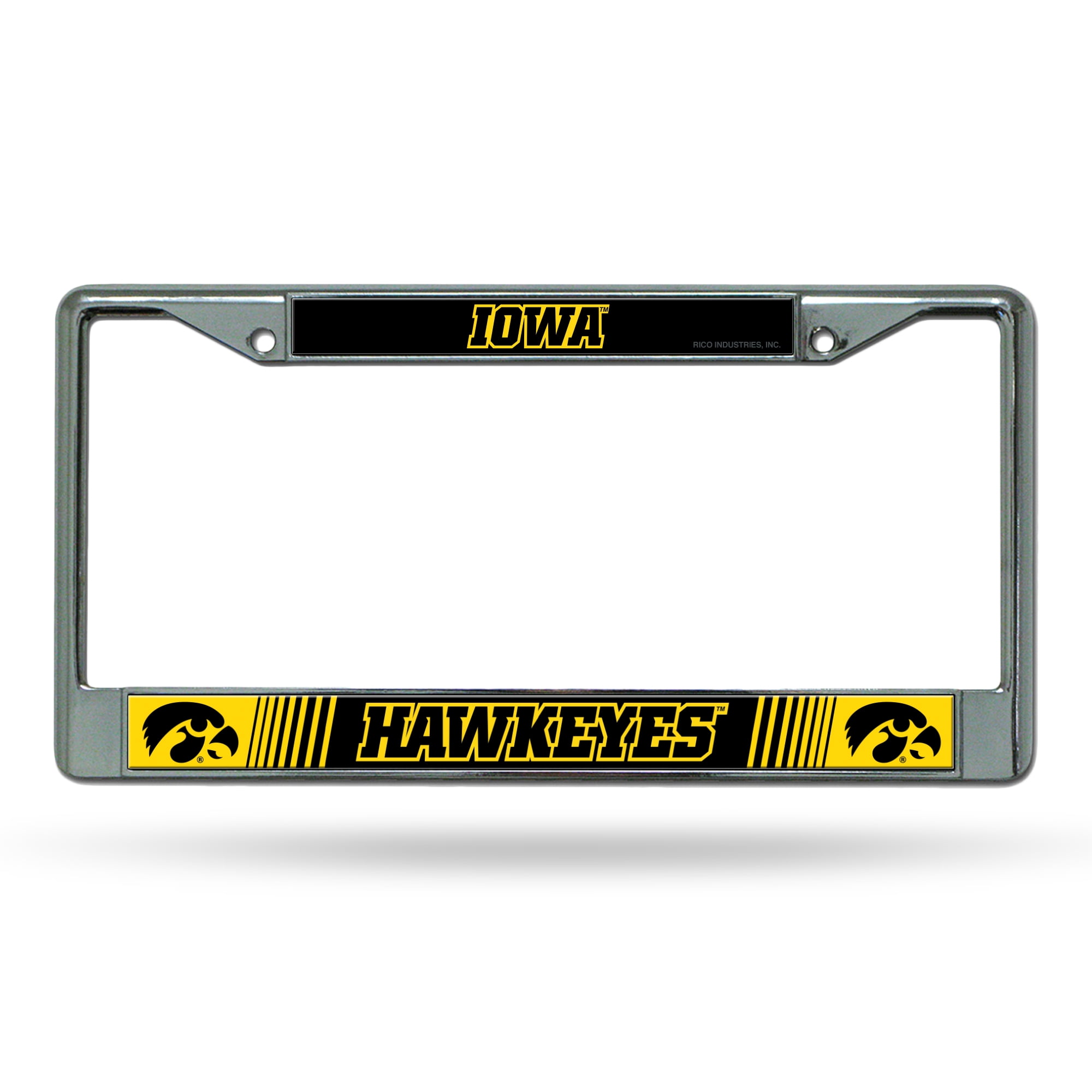 IOWA HAWKEYE CHROME FRAME