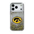 thumbnail image 1 of Iowa Hawkeyes Linen Logo iPhone Glitter Case, 1 of 6