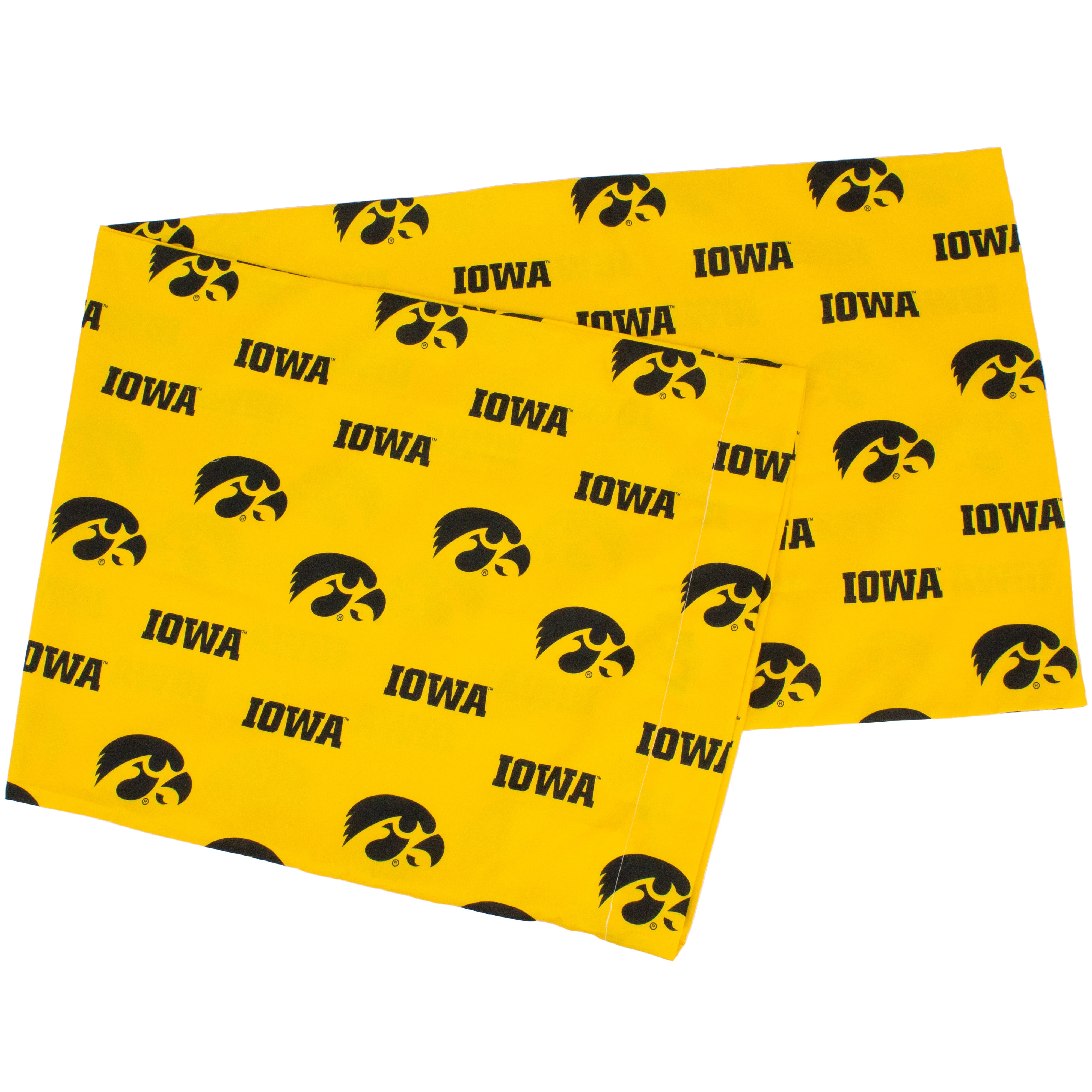 Iowa Hawkeyes Pillowcase Body Pillow - 20" x 60"