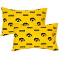 thumbnail image 1 of Iowa Hawkeyes Pillowcase Pair, King, 20" x 40" (2 King Pillowcases), 1 of 8